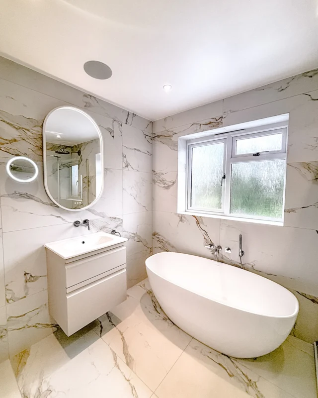 Before and after 🤍

Sharing a preview of this before and after created for a lovely customer in Beckenham. 

We loooovvveee the mitred tiles that were put together for this space, really elevates the whole room. 

Stay tuned for more photos to come of this gorgeous renovated bathroom. 

Design, supplied and installed by us 🤍

#beckenhambathrooms #beckenham #bathroominstallation #bathroomfitters #bathroomstyle #bathroominspirations