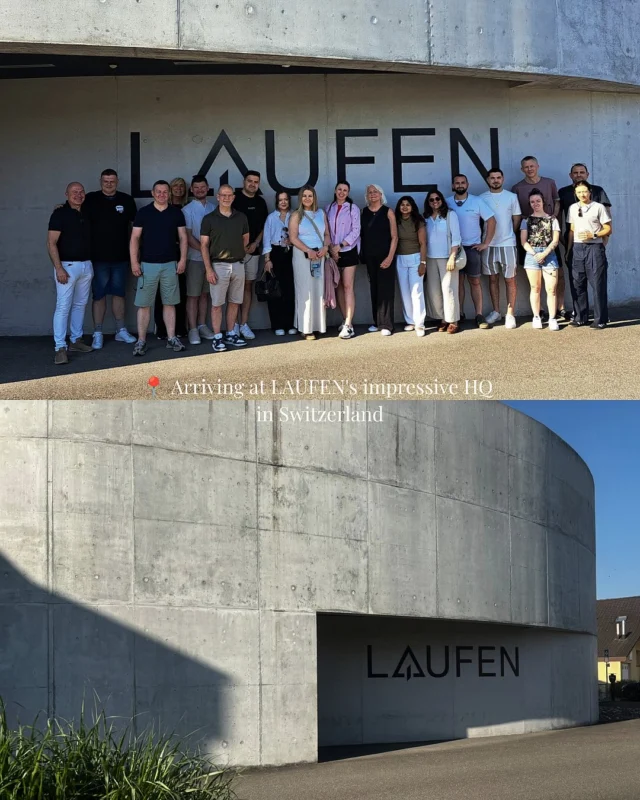 LAUFEN Trip Highlights ✨

Last week, we had the pleasure of spending a few days at LAUFEN’s headquarters in Switzerland.

Swipe to see some of our trip highlights, including:

✨ Touring the LAUFEN factory and following the journey from raw clay to finished ceramic

✨ Visiting the impressive LAUFEN Forum showroom, filled with beautifully curated displays and endless design inspiration

✨ Catching up with familiar faces and meeting new, like-minded people from across the industry

A huge thank you to everyone at LAUFEN for the warm welcome and for putting together such an enjoyable trip! @laufenbathrooms @laufen_uk